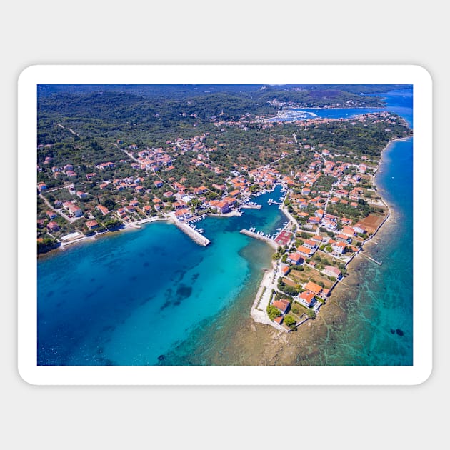 Poljana, island Ugljan Croatia Sticker by ivancoric